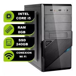 Computadora PC Procesador Intel  I5 8Gb RAM  ssd 240gb