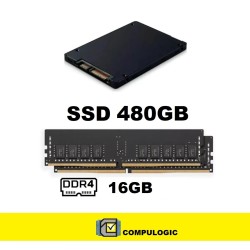 Computadora Armada Cpu Core I3 6100 16 Gb Ram 480gb Hdmi