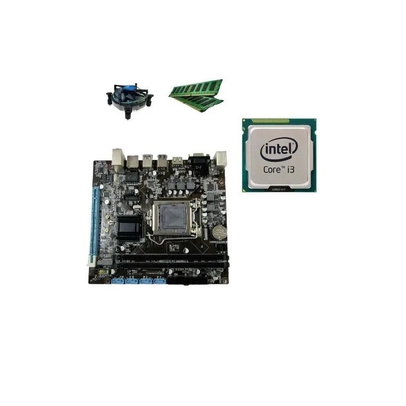 Combo Actualizacion Pc Intel I3 + 8gb + Mother H110 Ddr4